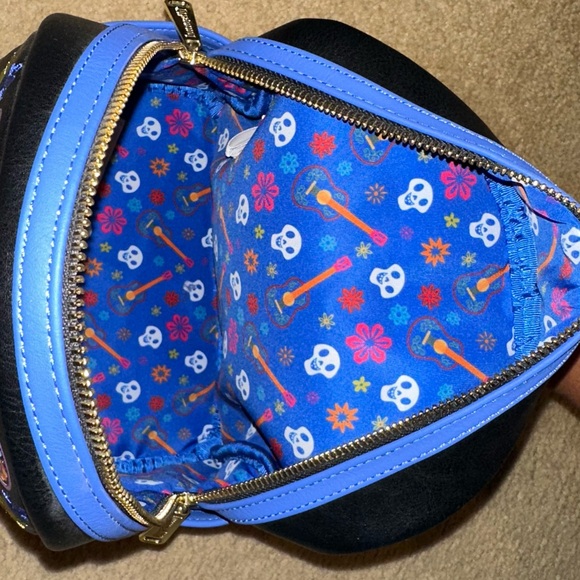 Coco themed Disney Parks Loungefly backpack - Picture 6 of 7